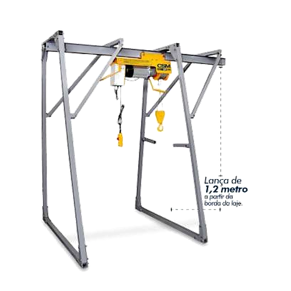 Guincho Pórtico 400kg — Porto Equipamentos